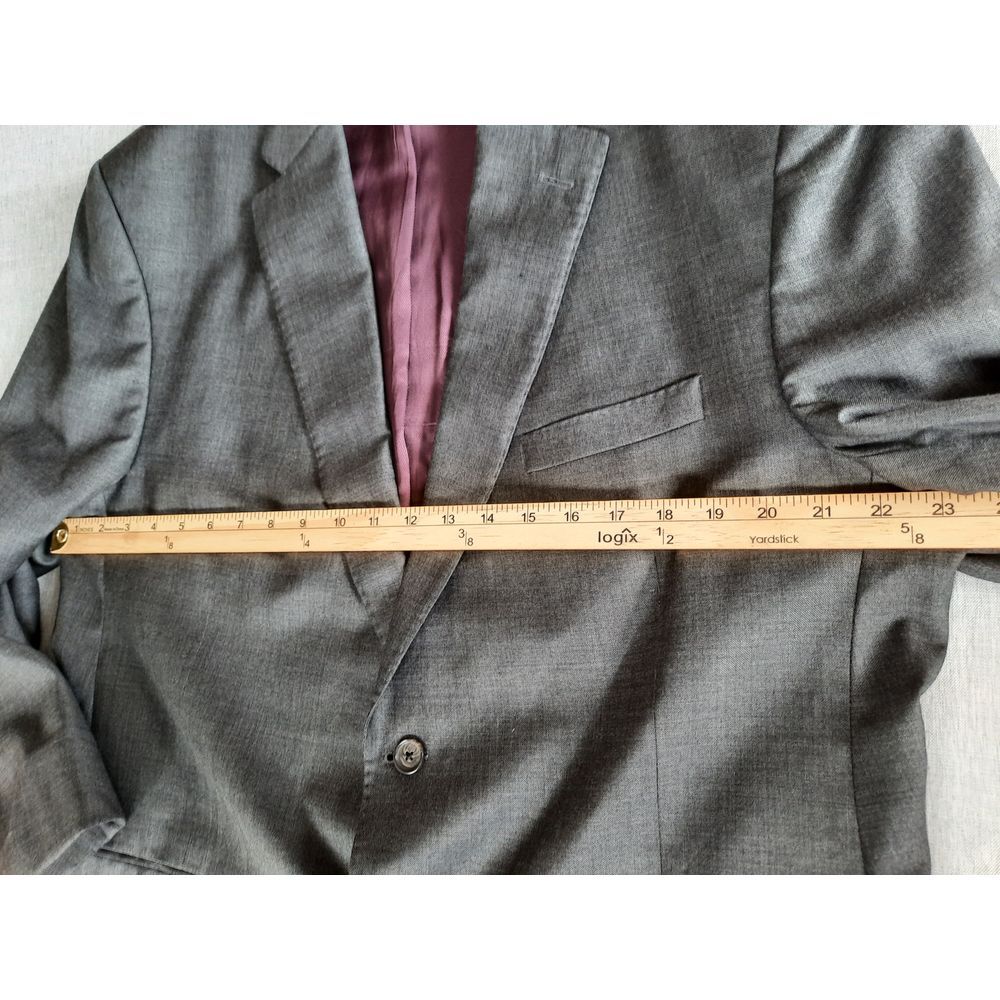 Ing. Loro Piana Super 130s Cremieux 46r Padded Single Breasted Button Blazer View 5